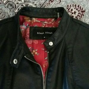 Faux Leather Jacket Never Worn